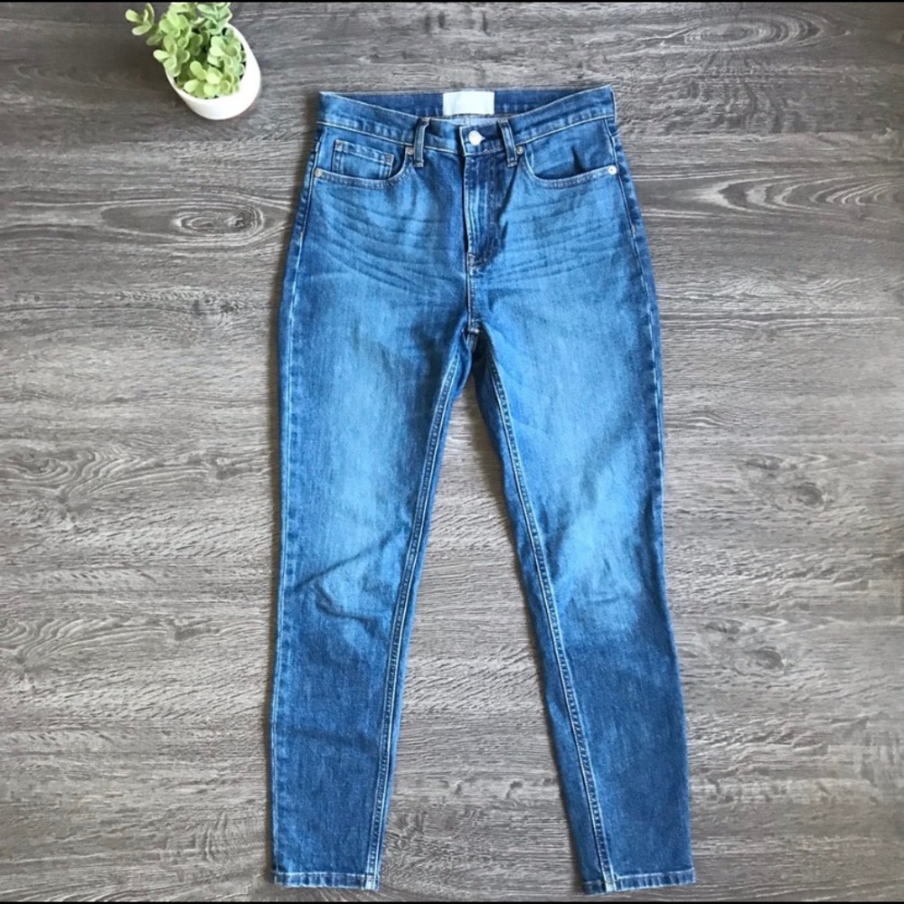 Everlane high rise skinny jeans